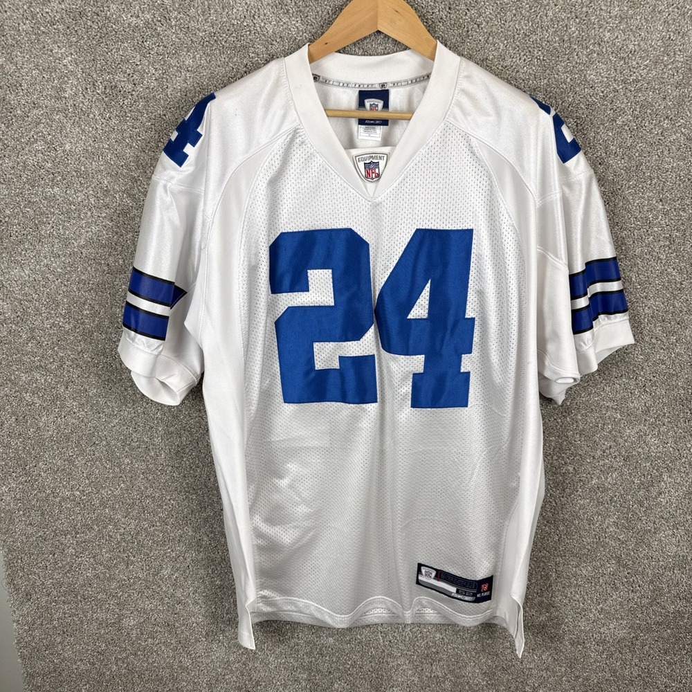 Reebok Marion Barber Dallas‎ Cowboys NFL Football Jersey #24 Men's 52 Stitched